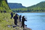 рыбалка на реке Лена