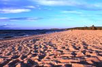 песчаный пляж на Ольхоне