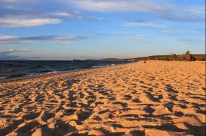 песчаные пляжи Ольхона